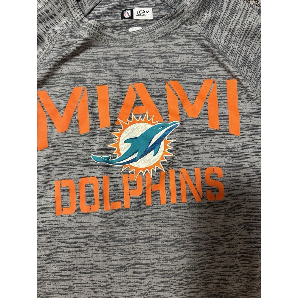 2 Miami Dolphins Shirt Men's Small Nike Apparel Teal Short Sleeve NFL Football - Picture 9 of 12